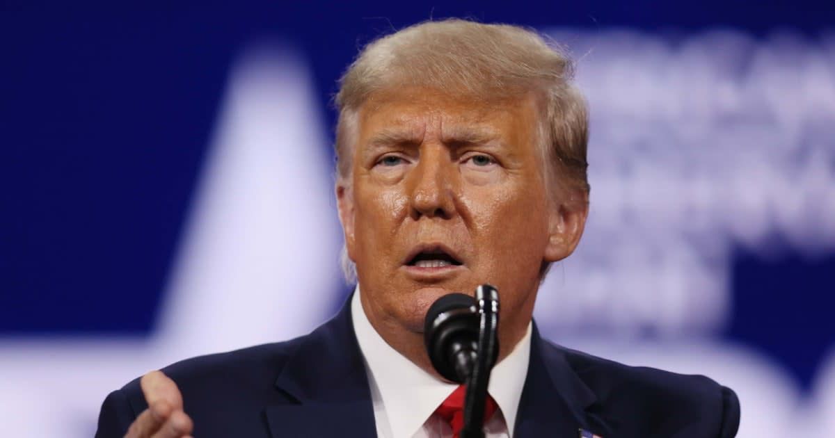 Donald Trump slammed federal judges in his Memorial Day Truth Social post (Getty Images)