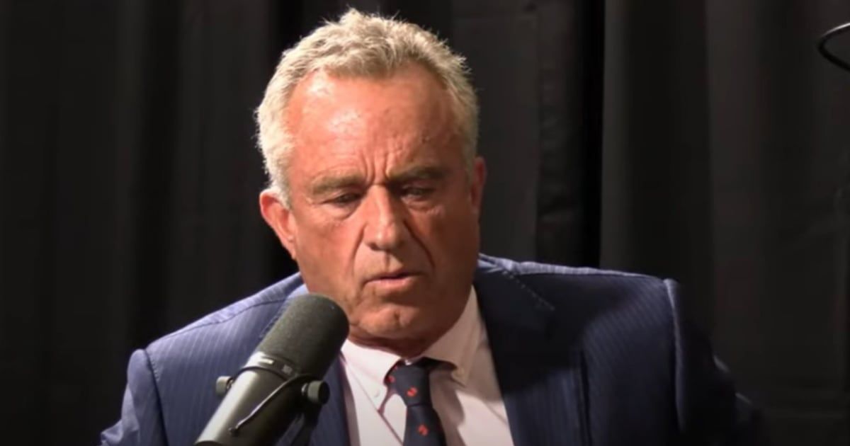 RFK Jr claimed he’s the 'most censored person in the country’ during his appearance on the 'Timcast' podcast (Timcast IRL/Youtube)