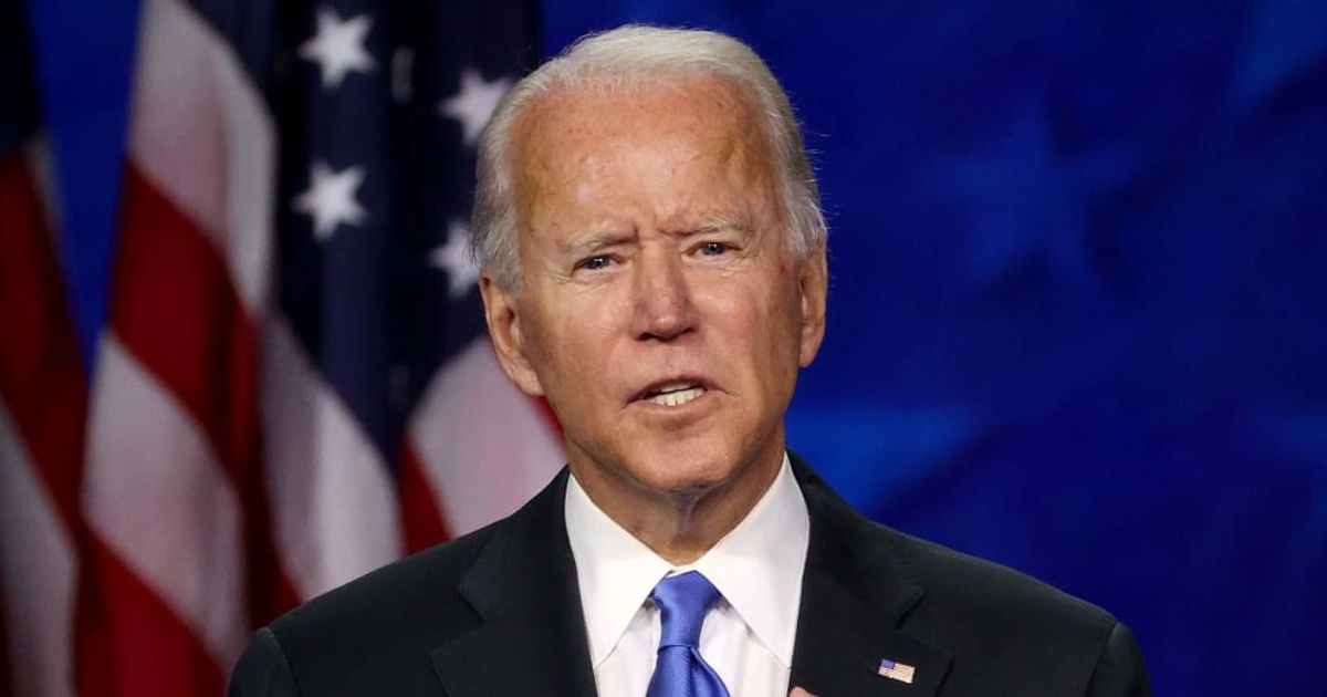 Joe Biden allowed a Catholic group to hold Memorial Day mass at a national cemetery after he was sued for banning it (Getty Images)