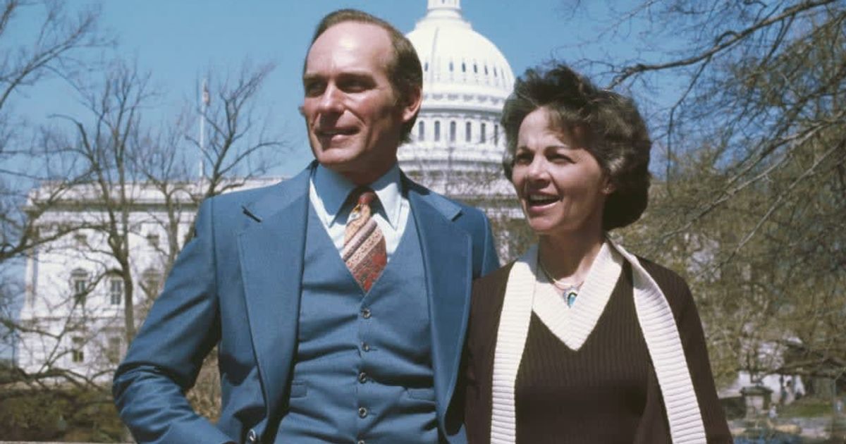Democrats Rep Andrew Jacobs from Indiana and his wife, Rep Martha Keys of Kansas are among the lawmakers who got married while serving in Congress (Getty Images)