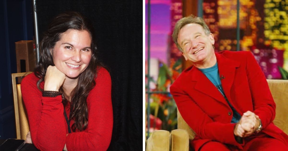 Lisa Jakub worked as Robin Williams' onscreen daughter in 'Mrs Doubtfire (Photo by Bobby Bank/Getty Images and Getty Images)