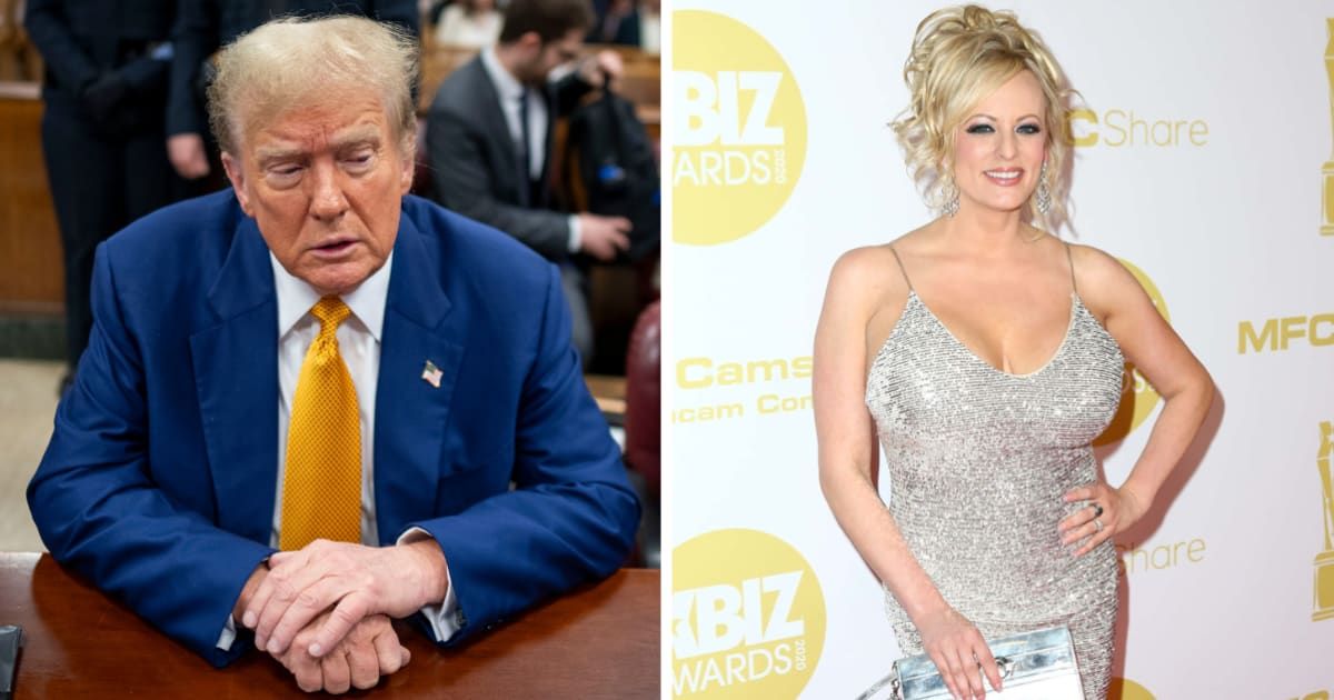 Stormy Daniels is one of the main witnesses in the ongoing hush money trial against Donald Trump (Getty Images)