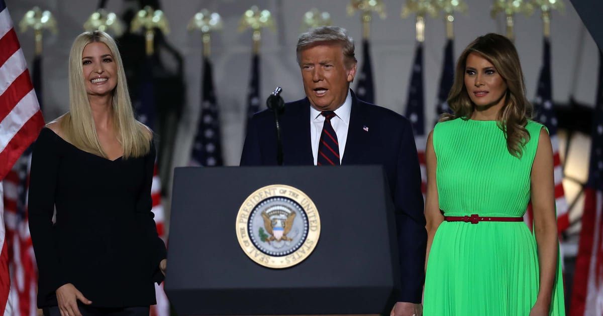 Donald Trump's wife Melania Trump and daughter Ivanka Trump have not showed up in court during his hush money trial (Getty Images)