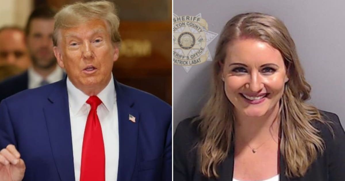 Former Donald Trump lawyer Jenna Ellis accepted a law license suspension as a part of a guilty plea (Getty Images, Fulton County Sheriff's Office)