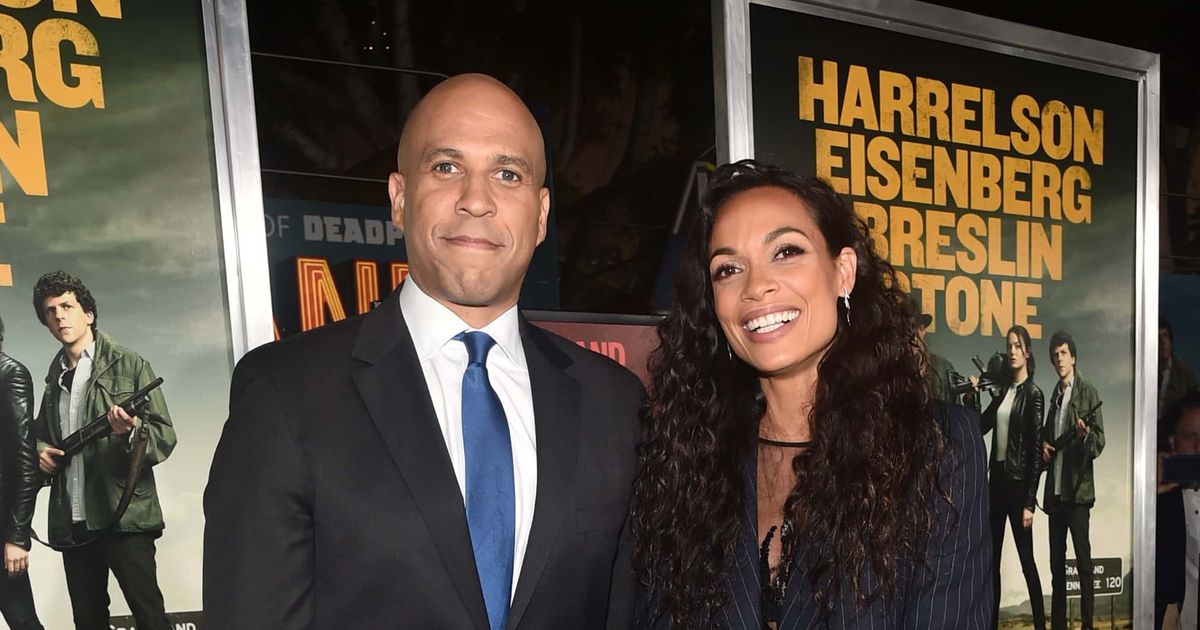 Cory Booker and Rosario Dawson enjoyed a whirlwind romance for two years (Getty Images)
