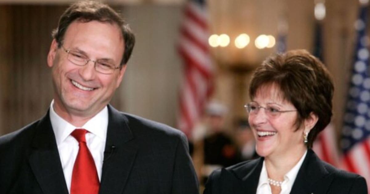 Neighbors of US Supreme Court Justice Samuel Alito and his wife, Martha-Ann, have accused her of instigating a heated dispute (Getty Images)