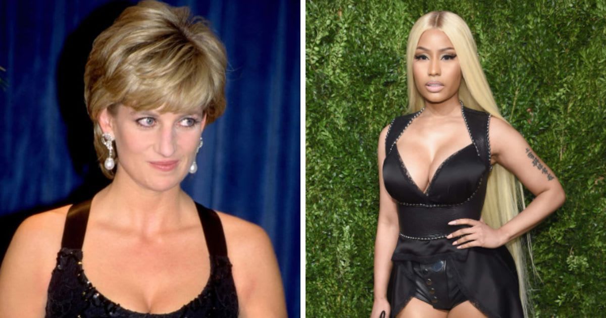 Nicki Minaj calls Princess Diana her 'dear friend' (Newsmakers and Getty Images)