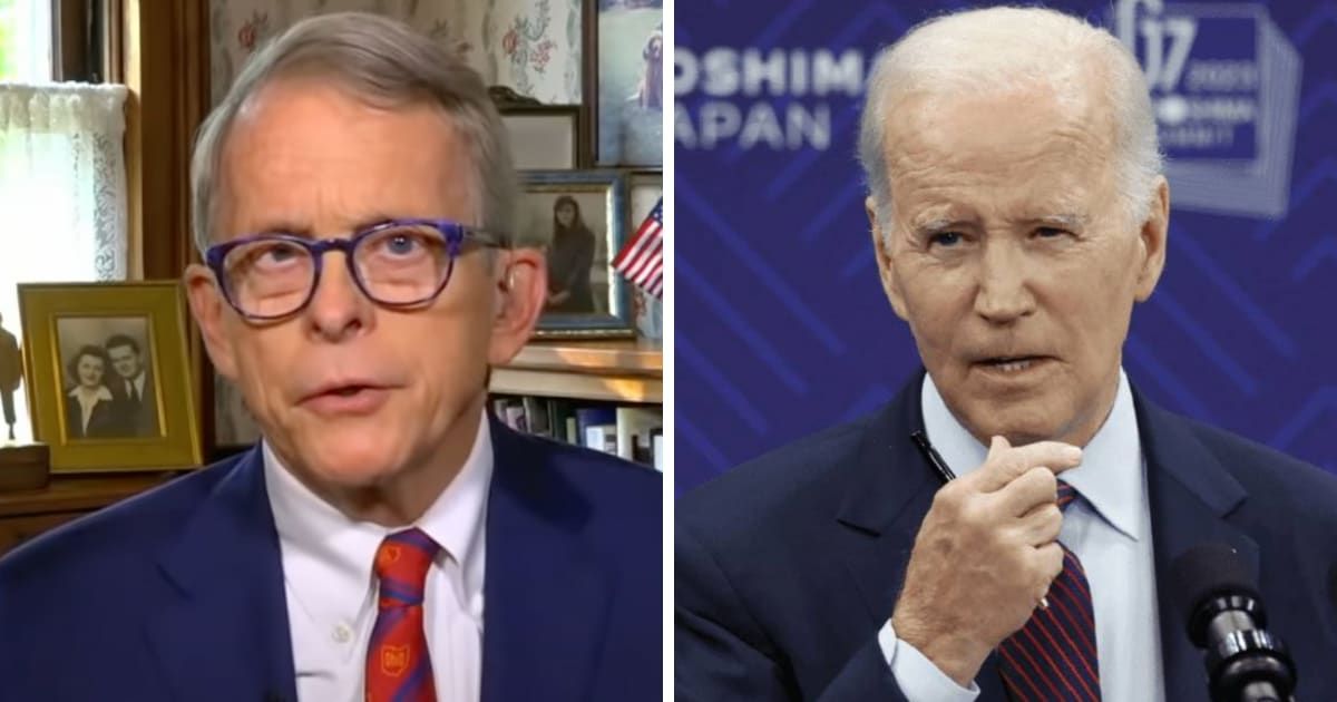 (L-R) Ohio's Republican Governor DeWine emphasized the importance of legislative action to secure Biden's ballot access (ABC News/YouTube, Getty Images)