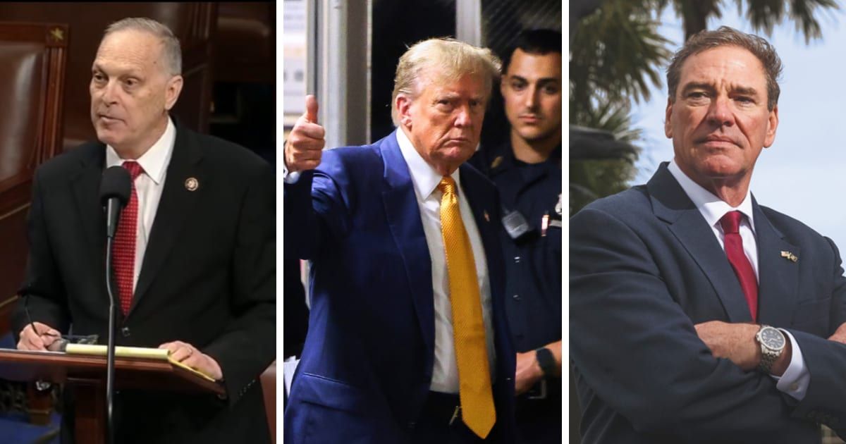 Top Republican representatives such as Andy Biggs (L) and Neal Dunn (R) have voiced strong support for Donald Trump
(Instagram/@repandybiggs, Getty Images, nealdunn.com)