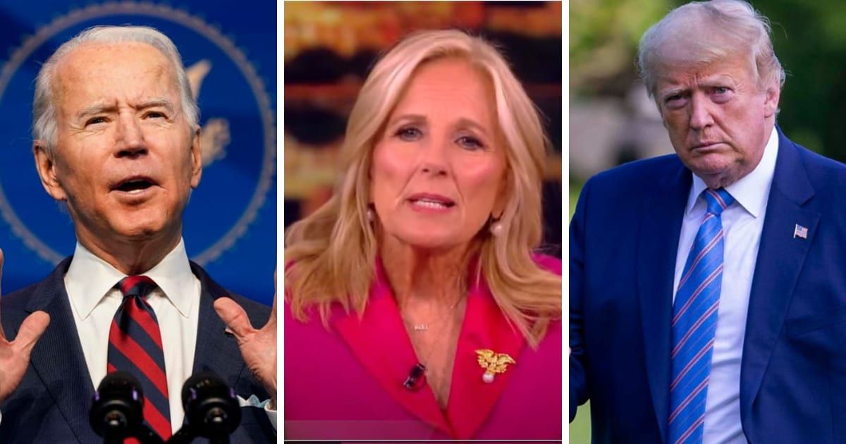 Jill Biden confirmed that mics will be muted during Joe Biden vs Donald Trump presidential debate (The View/youtube/Getty Images)