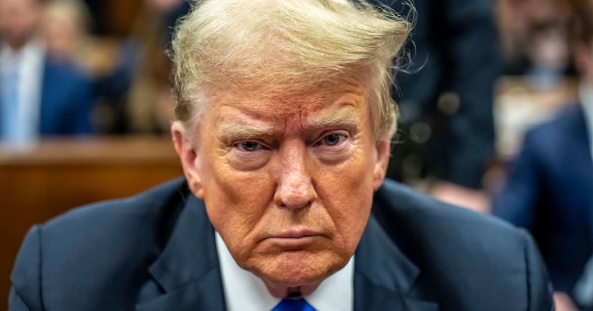 Donald Trump's campaign disclosed that it raised $34.8 million between 6 pm ET and midnight on Thursday, May 30 (Getty Images)