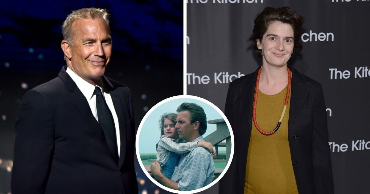Gabby Hoffman recounts time with Kevin Costner on the sets of 'Field of Dreams' (Photo by Dimitrios Kambouris/Getty Images and Getty Images and Universal Pictures)