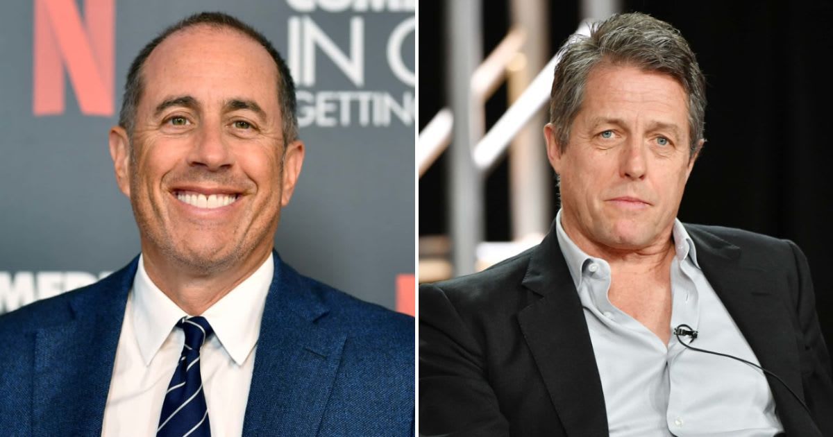 Jerry Seinfeld called Hugh Grant a 'real man' (Getty Images)