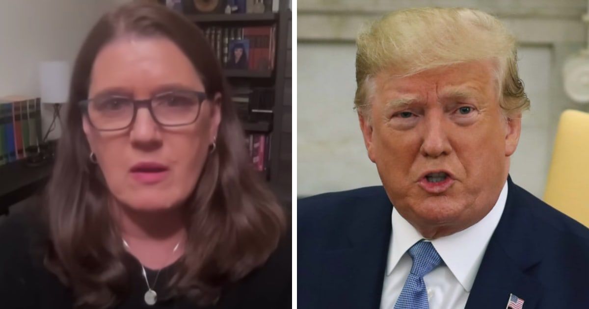 Mary Trump drew parallels to Trump's reaction following the 2020 presidential election loss (MSNBC/YouTube, Getty Images)