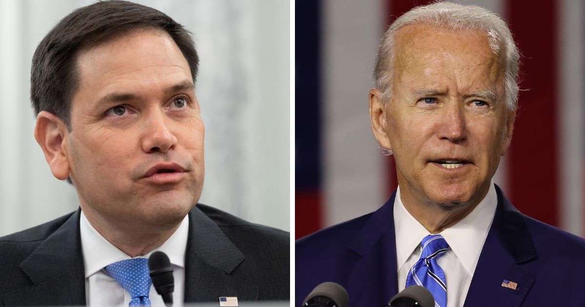 Marco Rubio called Joe Biden 'a demented man' in a social media post (Getty Images)