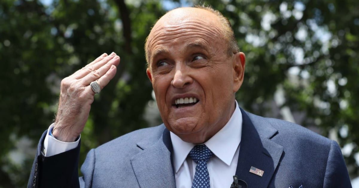Giuliani’s license had already been suspended for promoting false claims about Trump’s election loss (Getty Images)