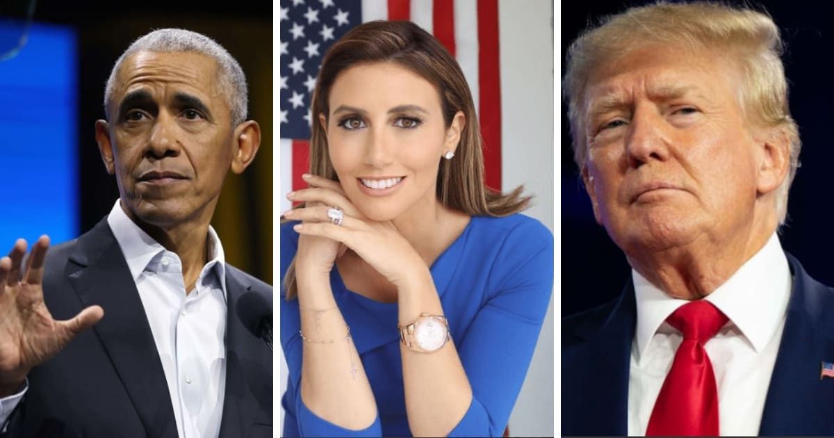 Alina Habba suggested that ex-president Barack Obama could be clandestinely orchestrating actions against Donald Trump (Getty Images)