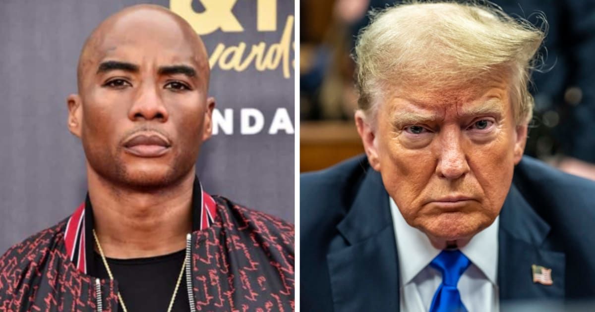 Charlamagne tha God slammed the Democratic Party and the mainstream media for attacking Donald Trump (Getty Images)