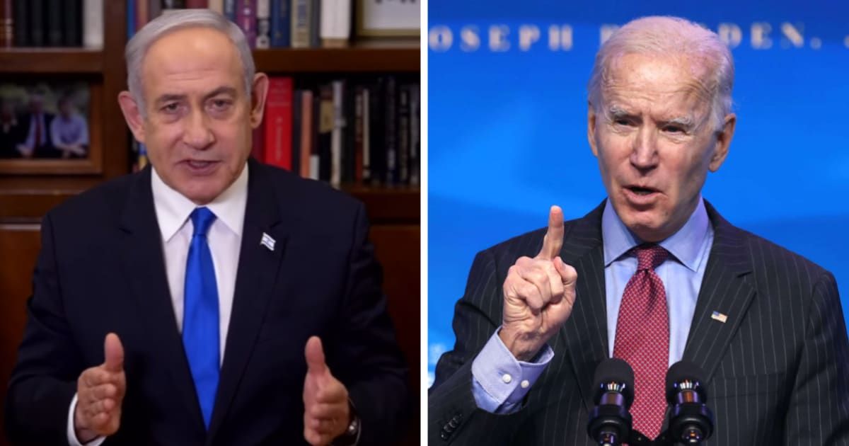Benjamin Netanyahu said Joe Biden's plan to end the Gaza war is a 'non-starter' (Instagram@b.netanyahu, Getty Images)