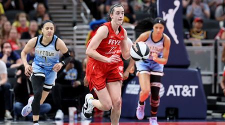 ‘Jealous’ Chennedy Carter under fire for knocking Caitlin Clark to the ground during WNBA game