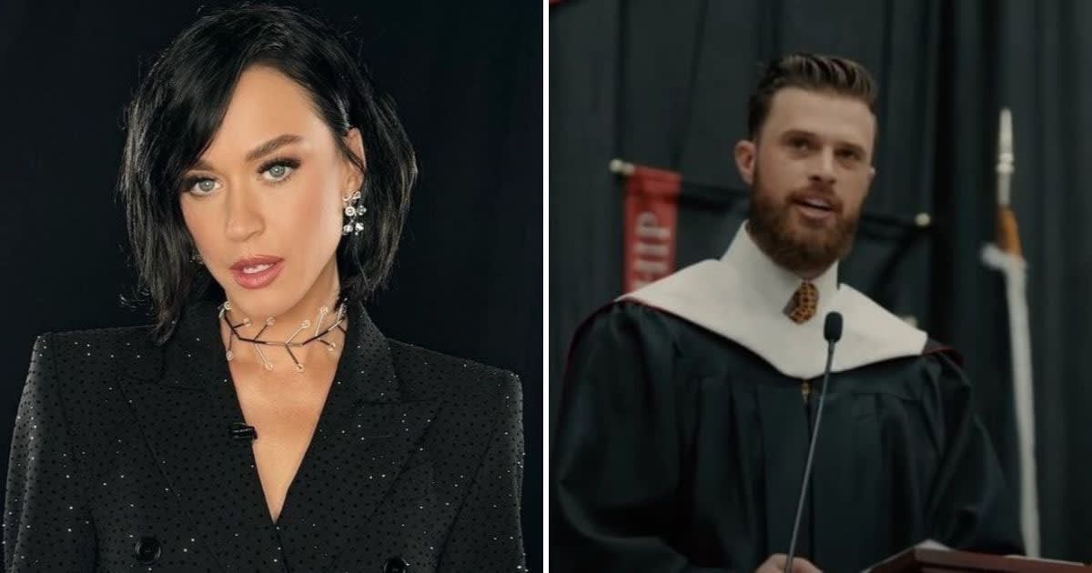 ‘Fixed this for my girls’: Katy Perry rewrites Harrison Butker’s controversial commencement speech for Pride Month