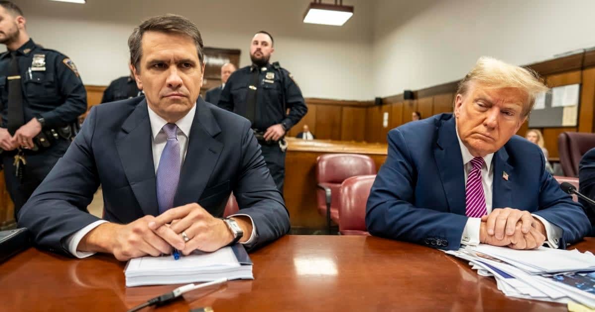 Todd Blanche opened up about the jury selection process in Donald Trump's hush money case (Getty Images)