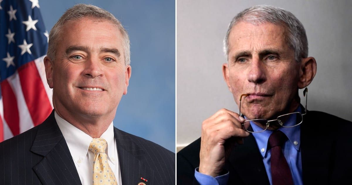 Rep Brad Wenstrup is the chairman of a special House subcommittee investigating the outbreak and Anthony Fauci is under scrutiny again (Getty Images, US Congress)