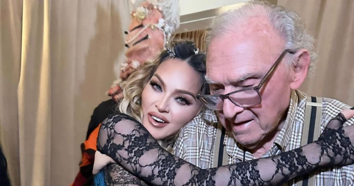 Madonna shared a touching message on her father Silvio Ciccone's 93rd birthday (@madonna/Instagram)