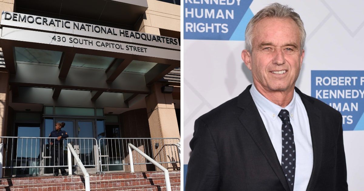 The DNC’s complaint outlined several discrepancies in Robert F Kennedy Jr's super PAC's financial reporting (Kevin Dietsch/Getty Images, Getty Images)