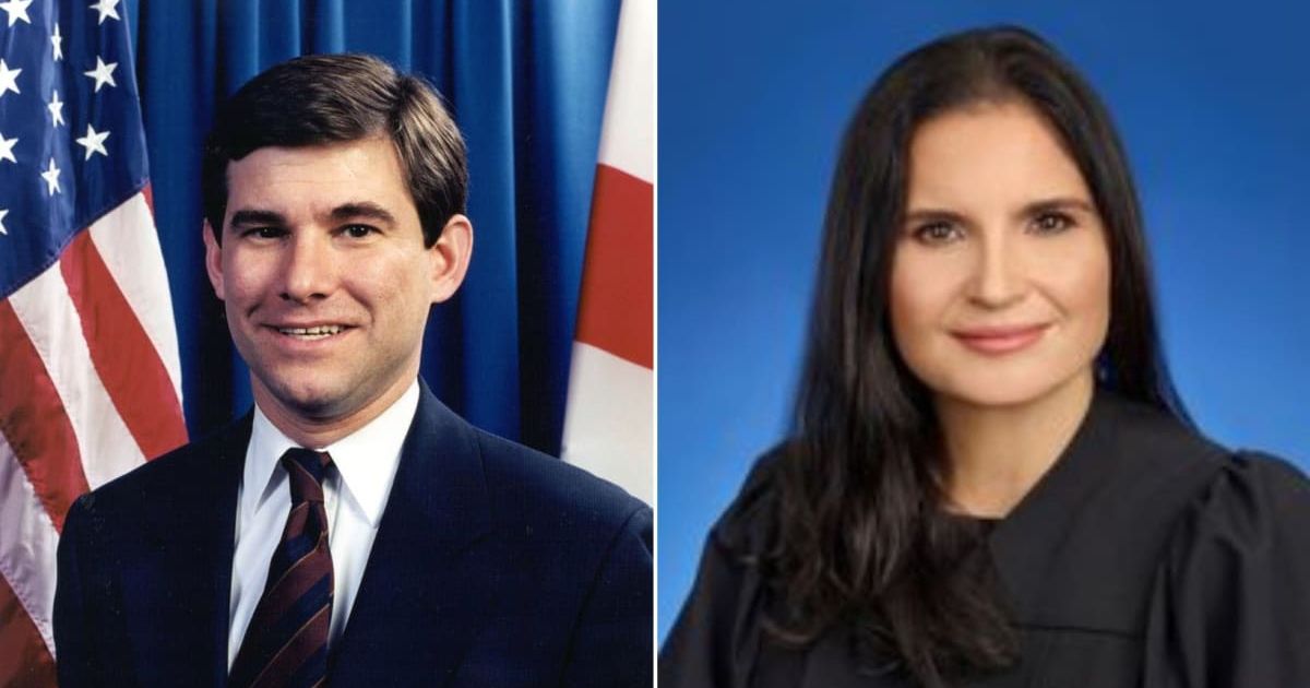 Judge William Pryor criticized an ‘orchestrated campaign’ to remove Judge Aileen Cannon from Donald Trump's classified documents case (Alabama Attorney General's Office/Getty Images, Wikimedia Commons)