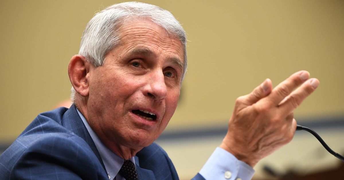 Dr Anthony Fauci recently admitted that the Covid-19 pandemic guidelines likely lacked scientific background (Kevin Dietsch-Pool/Getty Images) 