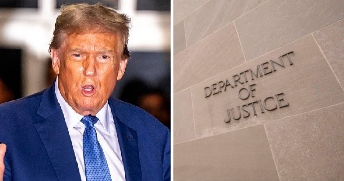 Trump repeatedly declined to clarify whether he would leverage the Justice Department to target political adversaries if reelected (Getty Images)