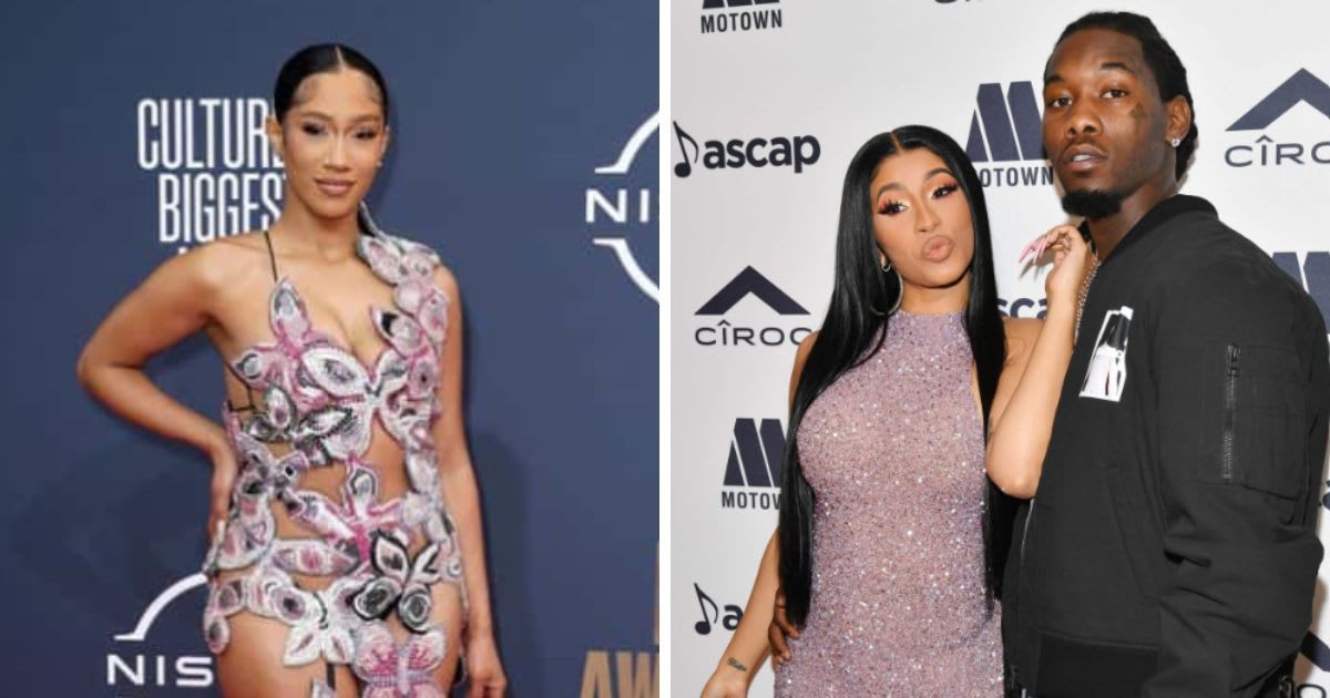 Rapper Bia took a jab at Cardi B in a new diss song, claiming that Offset, Cardi's husband, had cheated on her in their house (Getty Images)