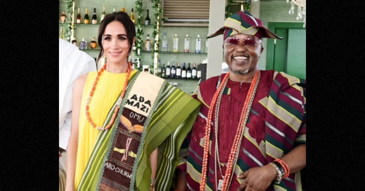 Meghan Markle and Prince Harry were invited by Nigerian military in May 2024 (@emperortelu1/Instagram)