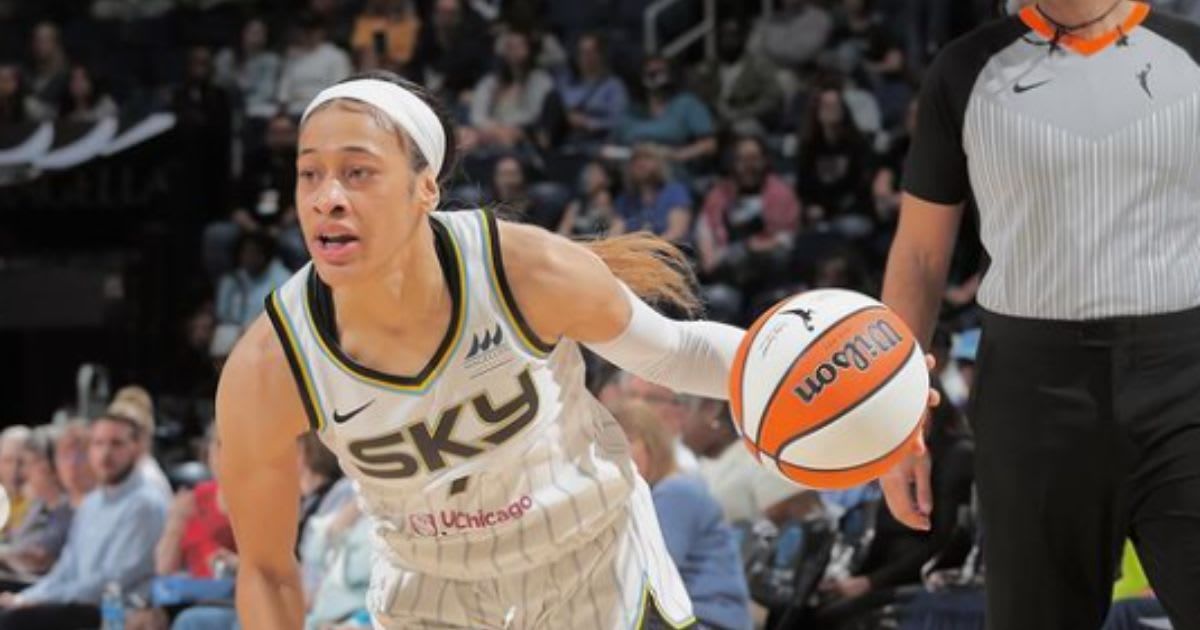 Chicago Sky guard Chennedy Carter has a history of misbehavior (Instagram/@chennedycarter)