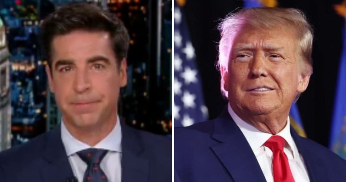 Jesse Watters has been slammed for supporting Donald Trump (Jesse Watters/X and Getty Images)