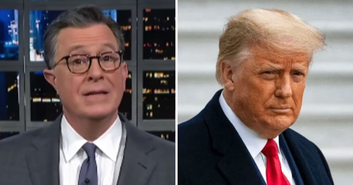 Stephen Colbert shredded former president Donald Trump over his felony conviction on 'The Late Show' (@ColbertLateShow/Youtube, Getty Images)