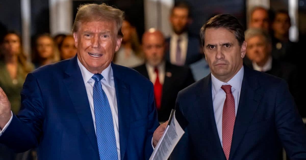 Donald Trump was found guilty on all 34 counts of falsifying business record (Getty Images)