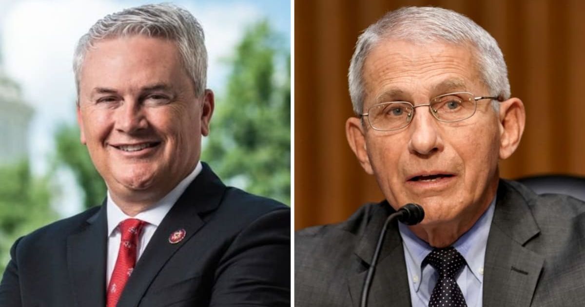 Rep James Comer said he ‘likes the idea’ of Dr Anthony Fauci being arrested over COVID protocols (Getty Images)