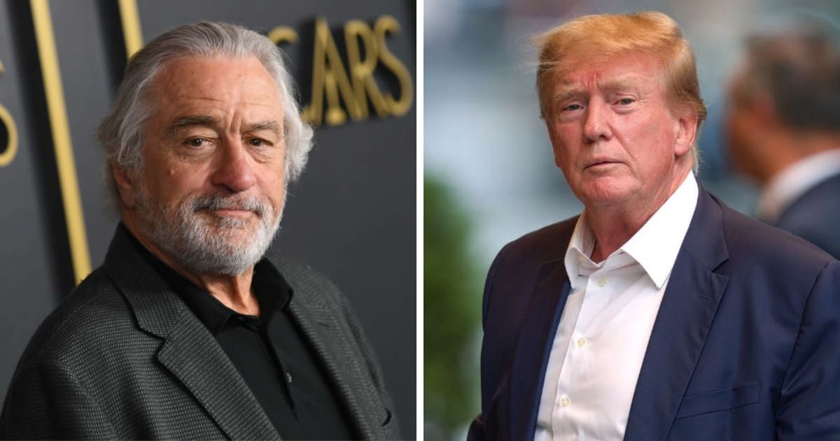 Robert De Niro shared his reason for holding a press conference outside the courtroom where Donald Trump was convicted in the hush money trial (Getty Images)