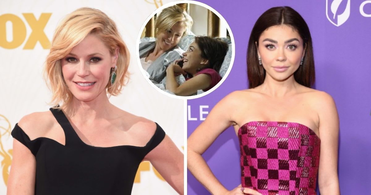 'Modern Family' star Julie Bowen recalls helping Sarah Hyland (Getty Images and ABC)