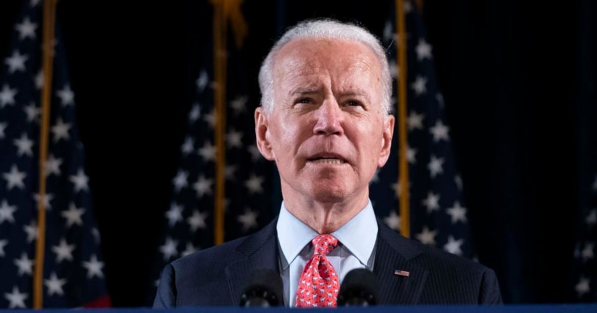 A sizeable portion of Joe Biden's political base found his war-mongering actions in the Israel-Hamas conflict to be repulsive (Getty Images)