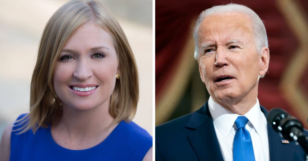 Jackie Kucinich reflected on Joe Biden's mental compatibility to hold the US President's office if he wins the November election (Facebook/Jackie Kucinich, Getty Images)