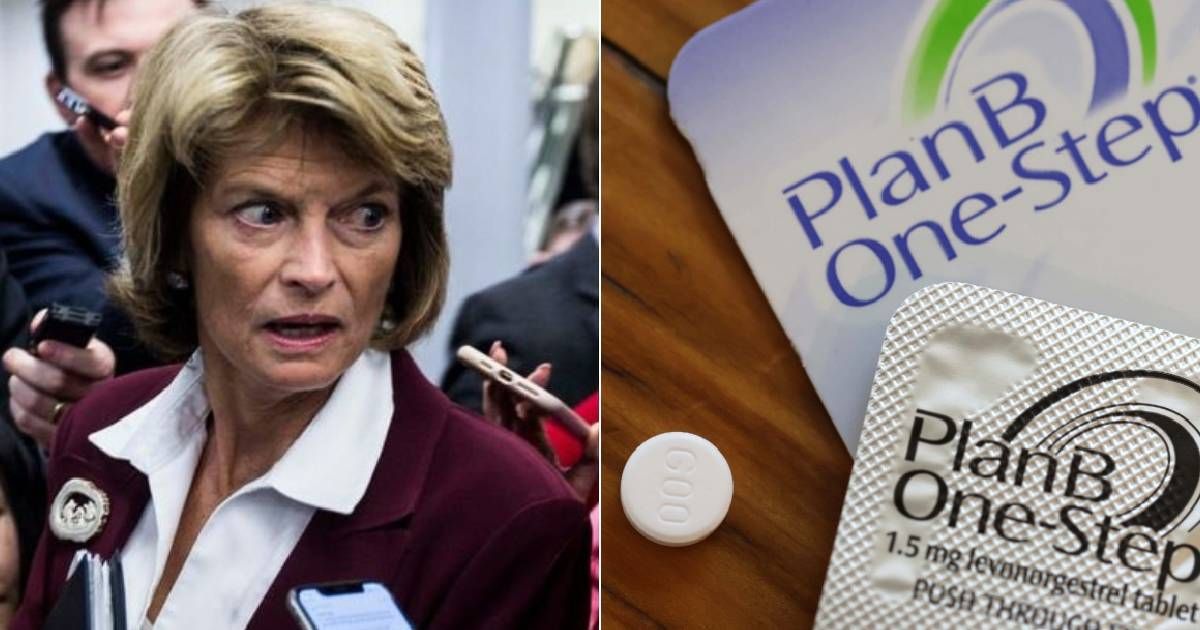 Senator Lisa Murkowski joined the Democrats in support of the access to contraceptive bill (Getty Images)