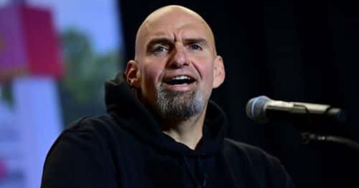 Sen John Fetterman shuns from being identified as a 'progressive' Democrat (Getty Images)