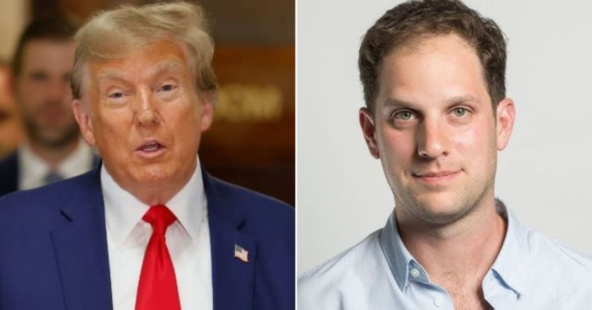 Donald Trump plans to free imprisoned reporter Evan Gershkovich from Russia upon reelection (Getty Images, Evan Gershkovich/LinkedIn)