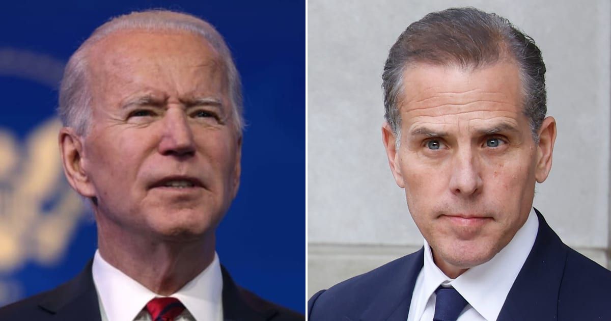 President Joe Biden said he wouldn't pardon son Hunter Biden if convicted in gun trial (Getty Images)