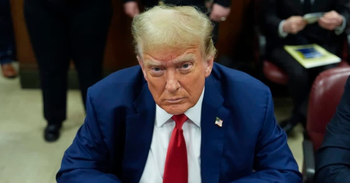 DNC labeled Donald Trump a convicted felon' in new political advertisement (Julia Nikhinson-Pool/Getty Images)