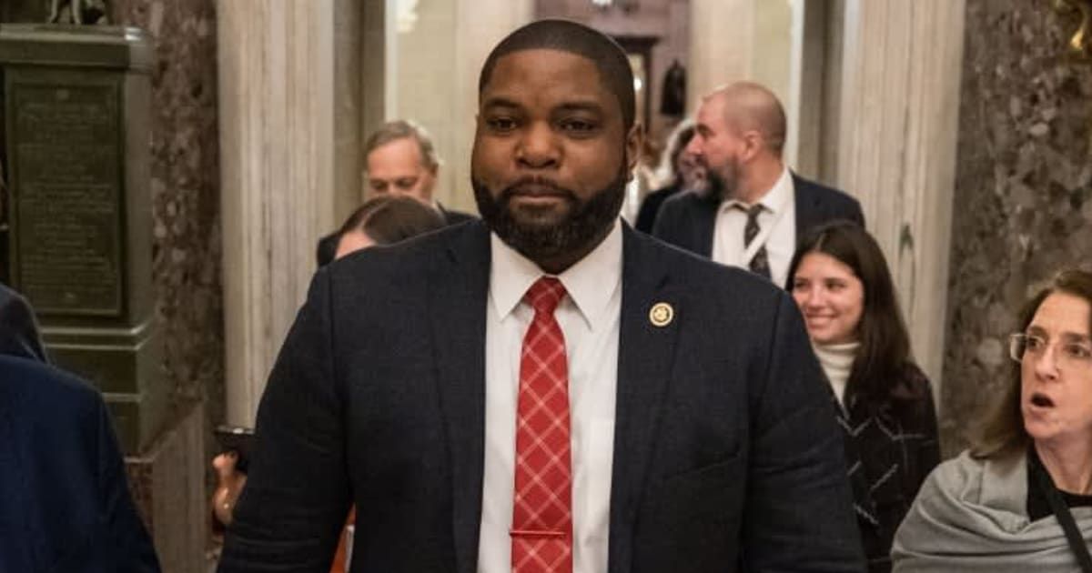 Rep Byron Donalds said that his remarks about Black families in the Jim Crow era were taken out of context by the media (Kent Nishimura/Getty Images)