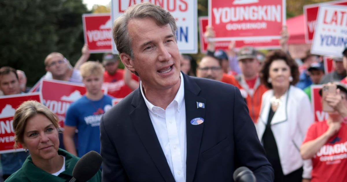 Governor Glenn Youngkin announces Virginia's exit from California's rigorous missions standards (Getty Images)